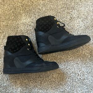 Louis Vuitton Wedge High Top Sneakers